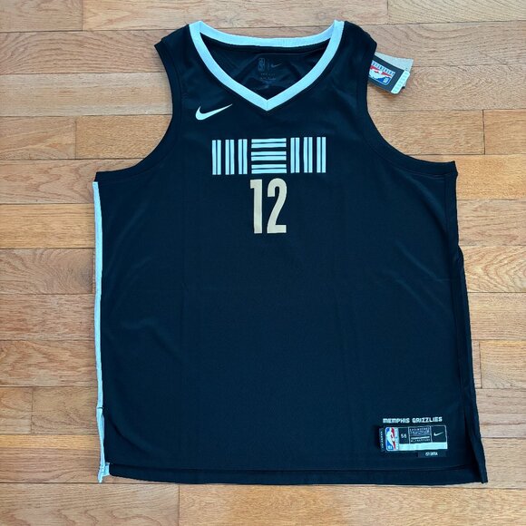 NWT Nike Mens XXL 56 Ja Morant Memphis Grizzlies City Edition Jersey‎ Swingman